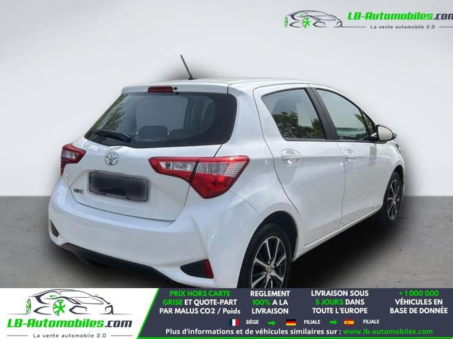 Toyota Yaris 110 VVT-i BVM Blanc de 2018
