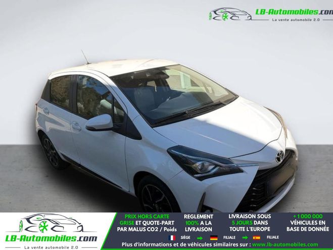 Toyota Yaris 110 VVT-i BVM Blanc de 2019