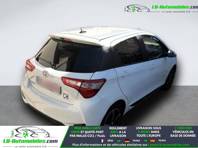 Toyota Yaris 110 VVT-i BVM Blanc de 2019