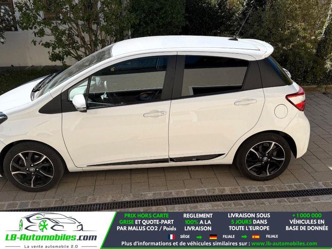 Toyota Yaris 110 VVT-i BVM Blanc de 2019