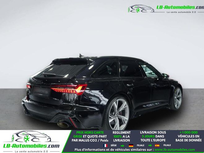Audi RS6 V8 4.0 TFSI 600 BVA Quattro Noir M�tallique de 2021