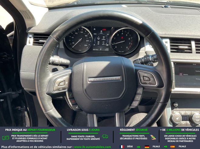 Land rover Range Rover Evoque Si4 240 BVA Noir M�tallique de 2017