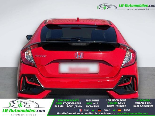 Honda Civic 1.0 i-VTEC 126 BVM Rouge M�tallique de 2020