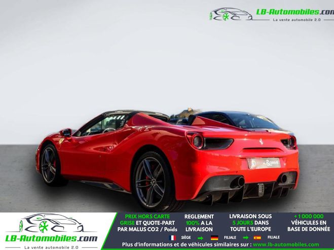 Ferrari 488 4.0 V8 670ch Rouge de 2017