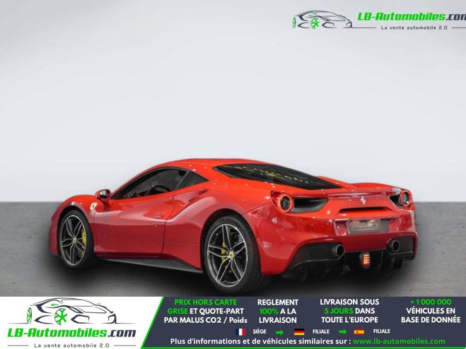 Ferrari 488 4.0 V8 670ch Rouge de 2017