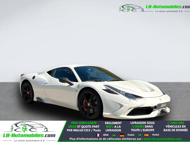 Ferrari 458 4.5 V8 605ch Blanc M�tallique de 2014