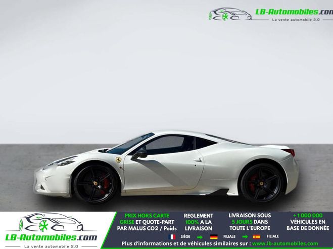 Ferrari 458 4.5 V8 605ch Blanc M�tallique de 2014