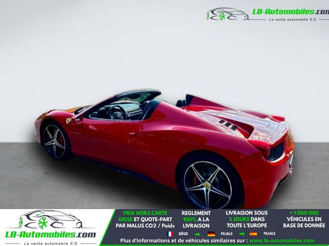 Ferrari 458 4.5 V8 570ch Rouge de 2012