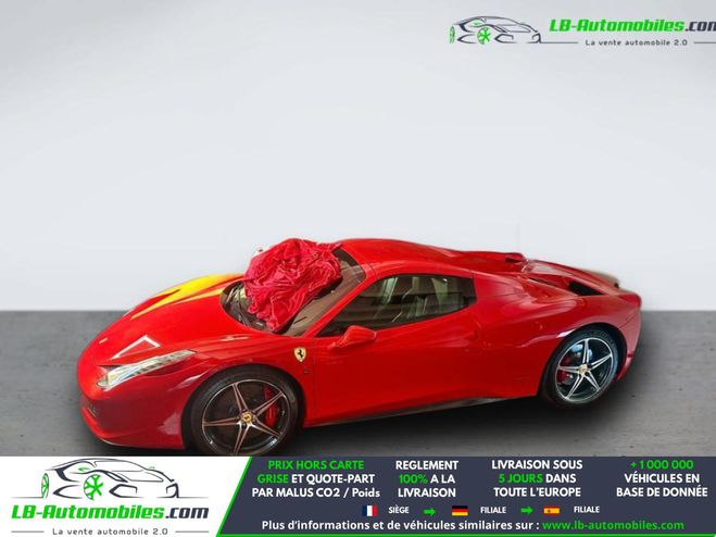 Ferrari 458 4.5 V8 570ch Rouge de 2012