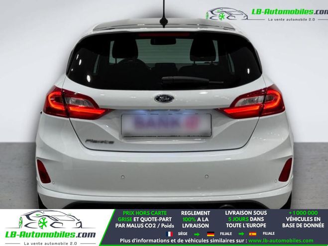 Ford Fiesta 1.0 EcoBoost 140 ch BVM Blanc de 2019