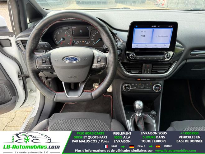 Ford Fiesta 1.0 EcoBoost 140 ch BVM Blanc de 2020