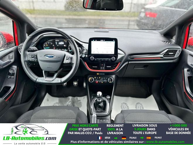 Ford Fiesta 1.0 EcoBoost 125 ch BVM Rouge M�tallique de 2018