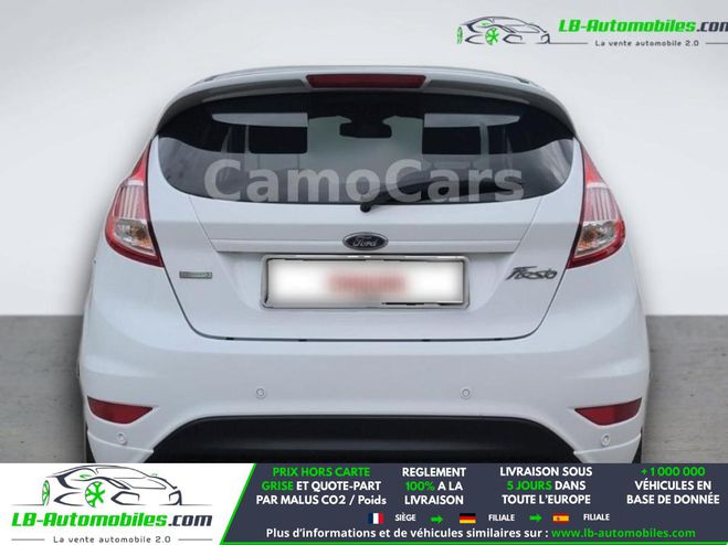 Ford Fiesta 1.0 EcoBoost 125 ch BVM Blanc de 2017