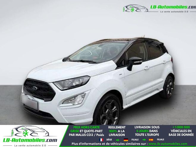 Ford Ecosport 1.0 EcoBoost 100ch BVM Blanc M�tallique de 2018