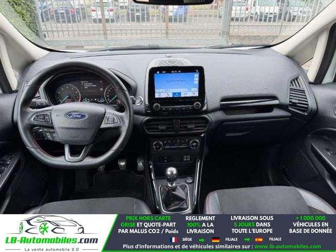 Ford Ecosport 1.0 EcoBoost 100ch BVM Blanc M�tallique de 2018