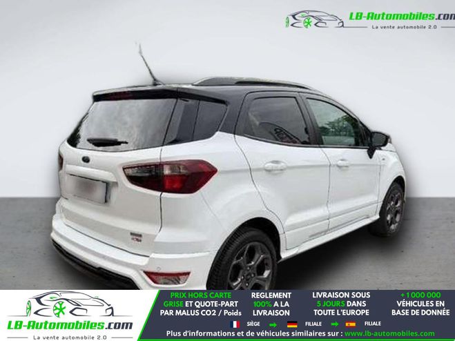 Ford Ecosport 1.0 EcoBoost 100ch BVM Blanc M�tallique de 2018