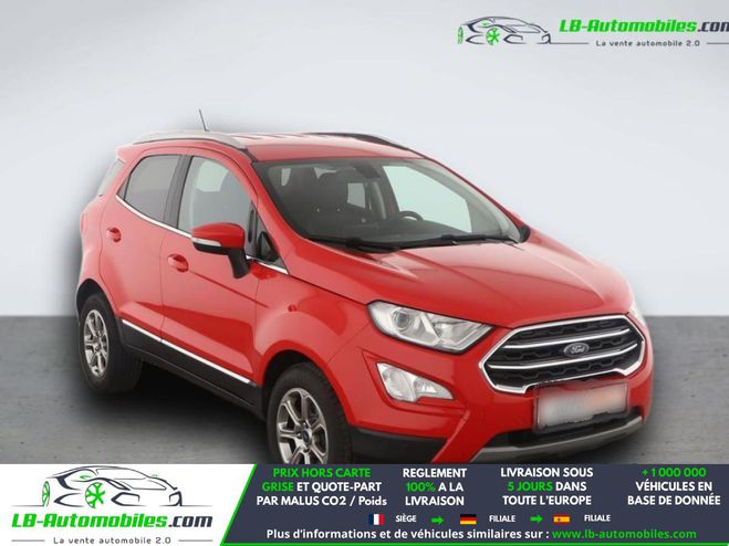 Ford Ecosport 1.0 EcoBoost 125ch BVA Rouge de 2019