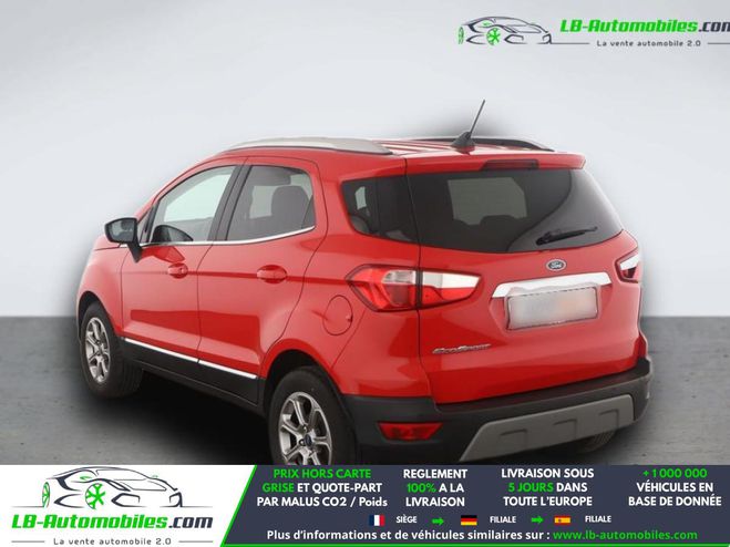 Ford Ecosport 1.0 EcoBoost 125ch BVA Rouge de 2019