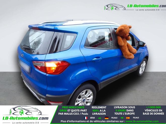 Ford Ecosport 1.5 TDCi 95 Bleu M�tallique de 2016