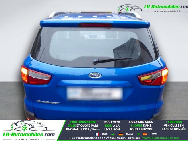 Ford Ecosport 1.5 TDCi 95 Bleu M�tallique de 2016