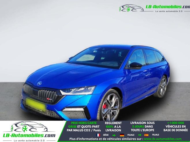 Skoda Octavia 2.0 TSI 245 ch BVA Bleu M�tallique de 2021