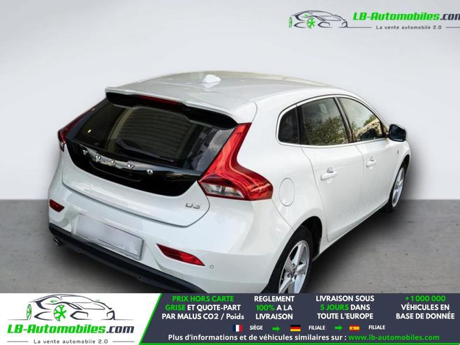 Volvo V40 D3 150 ch BVM Blanc M�tallique de 2016