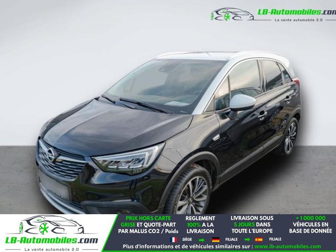 Opel Crossland X 1.2 Turbo 130 ch BVM Noir de 2019