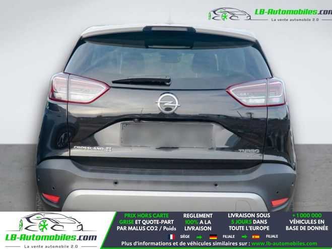 Opel Crossland X 1.2 Turbo 130 ch BVM Noir de 2019