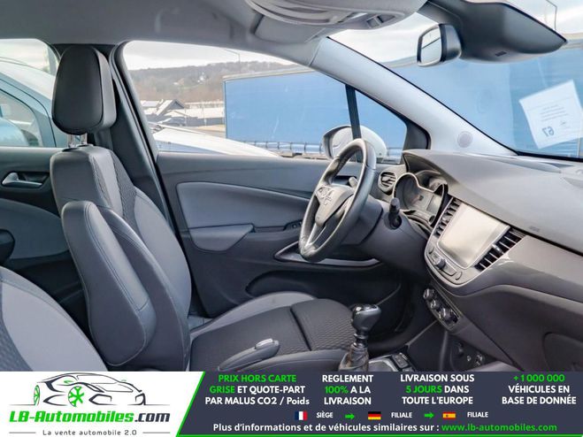 Opel Crossland X 1.2 Turbo 130 ch BVM Noir de 2019
