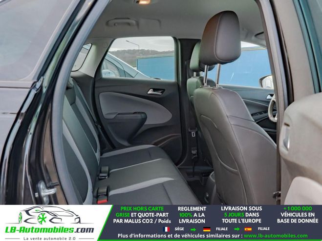 Opel Crossland X 1.2 Turbo 130 ch BVM Noir de 2019