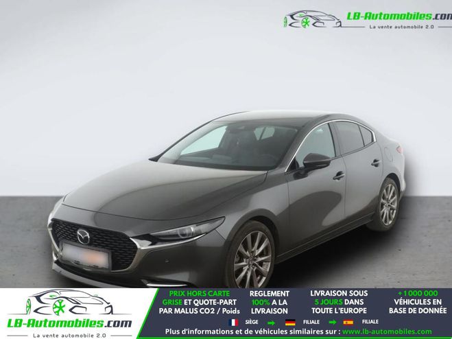 Mazda 3 2.0L SKYACTIV-X G 180 ch BVM Gris M�tallique de 2019