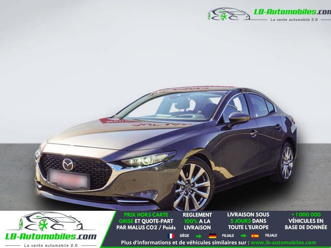 Mazda 3 2.0L SKYACTIV-X G 180 ch BVM Gris M�tallique de 2020