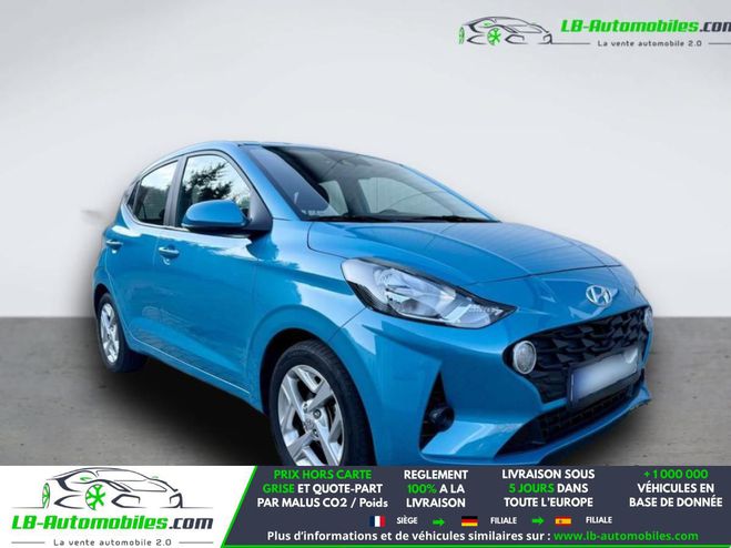 Hyundai I10 1.2 84 BVA Bleu M�tallique de 2021