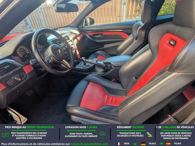 BMW M4 450 ch M BVA Rouge de 2020