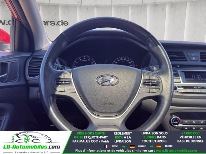 Hyundai I20 1.0 T-GDi 100 BVM Rouge M�tallique de 2015