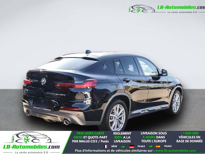 BMW X4 xDrive20d 190 ch BVA Noir M�tallique de 2021
