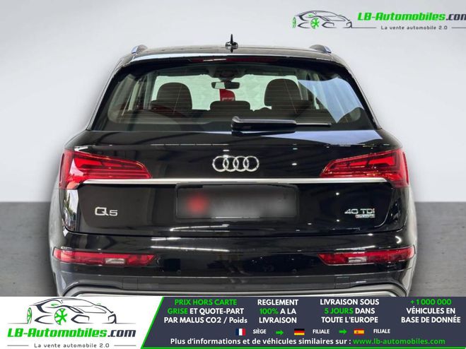 Audi Q5 40 TDI 204 BVA Quattro Noir M�tallique de 2021