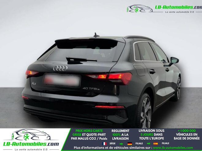 Audi A3 40 TFSIe 204 BVA Noir M�tallique de 2021