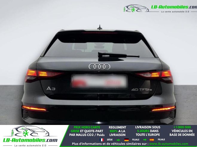 Audi A3 40 TFSIe 204 BVA Noir M�tallique de 2021