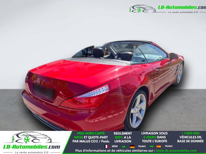 Mercedes Classe SL SL 500 BVA Rouge M�tallique de 2013