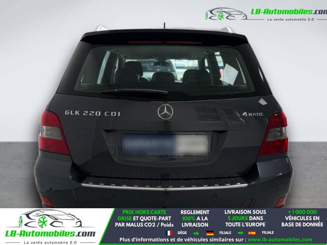 Mercedes Classe GLK GLK 220 CDI BVA Gris M�tallique de 2012