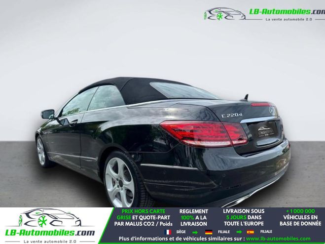 Mercedes Classe E 220 CDI BVA Noir M�tallique de 2016