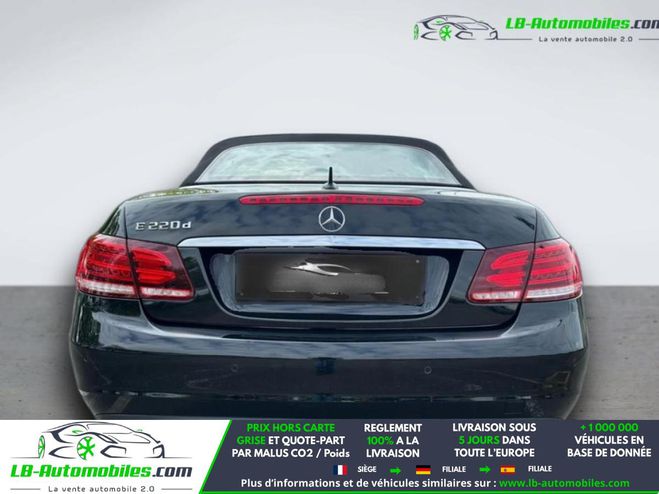 Mercedes Classe E 220 CDI BVA Noir M�tallique de 2016
