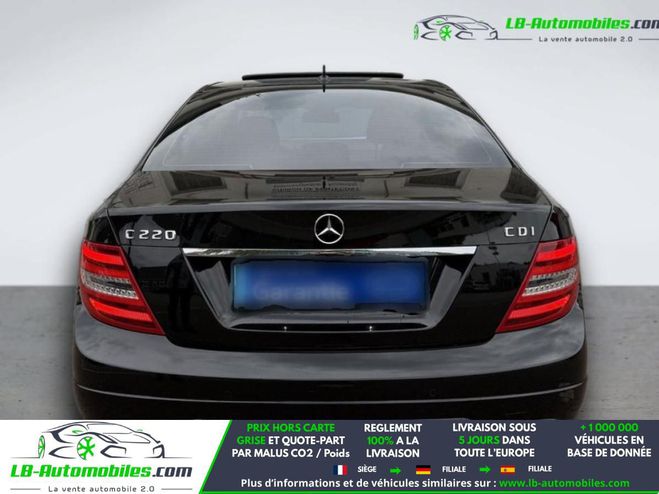 Mercedes Classe C 220 CDI BVA Noir de 2013