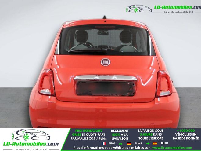 Fiat 500 1.2 69 ch BVM Rouge de 2020