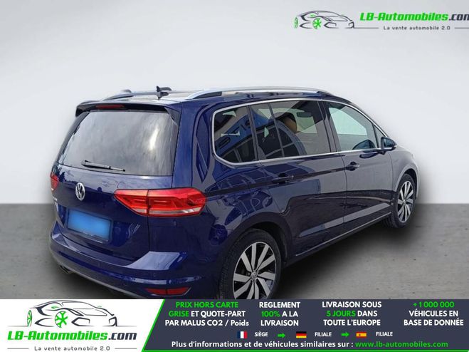 Volkswagen Touran 2.0 TDI 150 BVA 5pl Bleu M�tallique de 2020