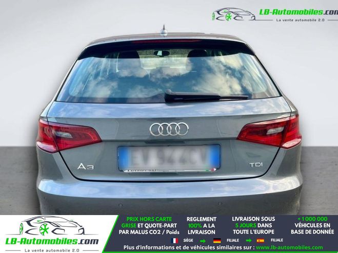 Audi A3 1.6 TDI 105 BVA Gris de 2014