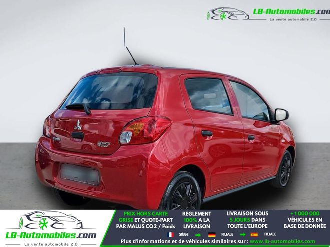 Mitsubishi Space Star 1.0 MIVEC ECI-Multi 71 ch BVM Rouge M�tallique de 2016