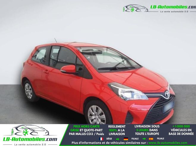 Toyota Yaris 69 VVT-i BVM Rouge de 2016
