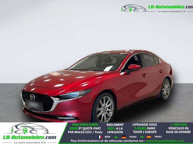 Mazda 3 2.0L SKYACTIV-X G 180 ch BVA Rouge M�tallique de 2021